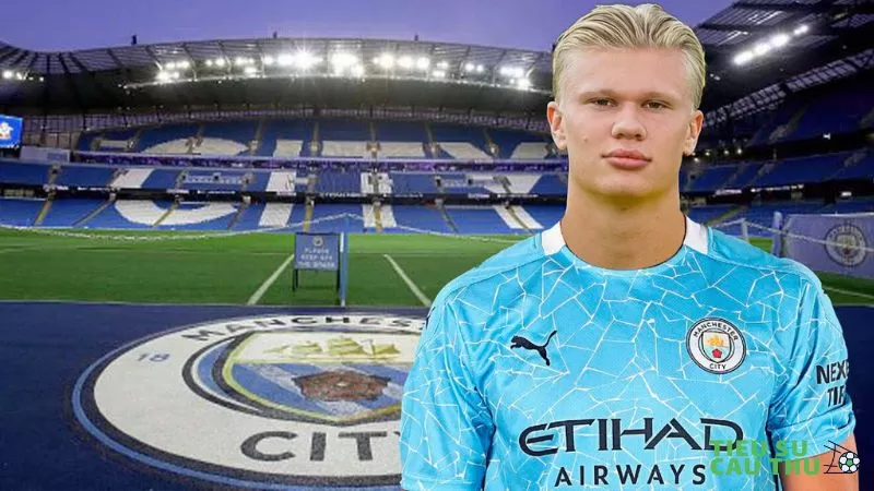 Haaland gia nhập Manchester City với mức phí chuyển nhượng 60 triệu euro