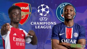 Arsenal Đè Bẹp PSG: Bước Tiến Vĩ Đại Tại Champions League 2024