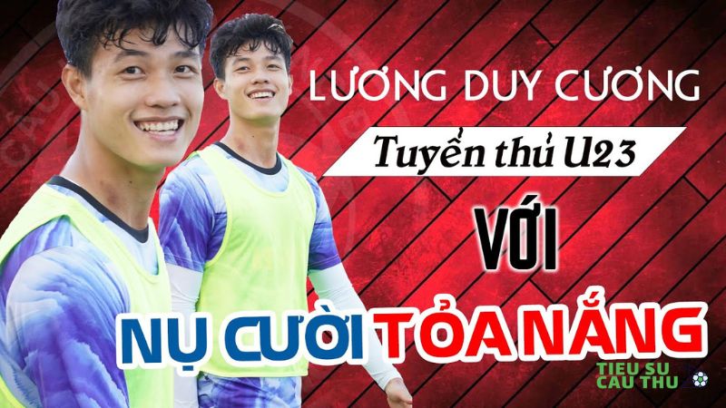 Tiểu sử cầu thủ Lương Duy Cương
