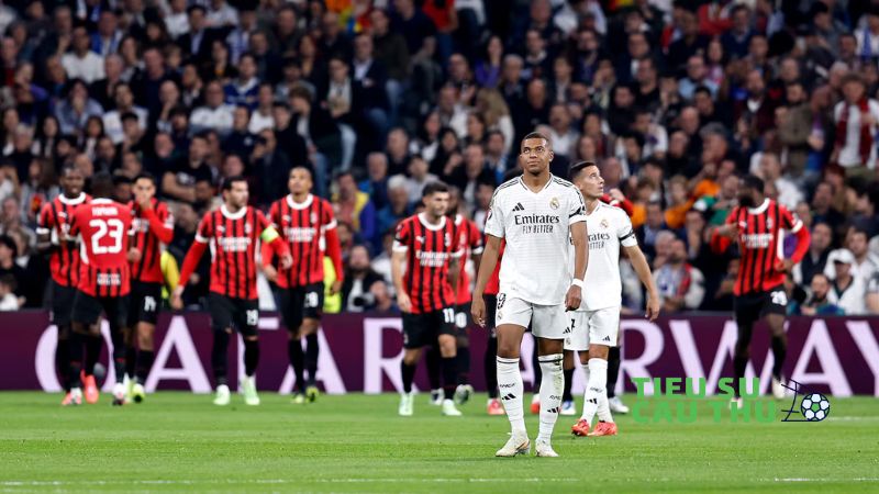 Real Madrid thất bại trước AC Milan tại Champion League 2024